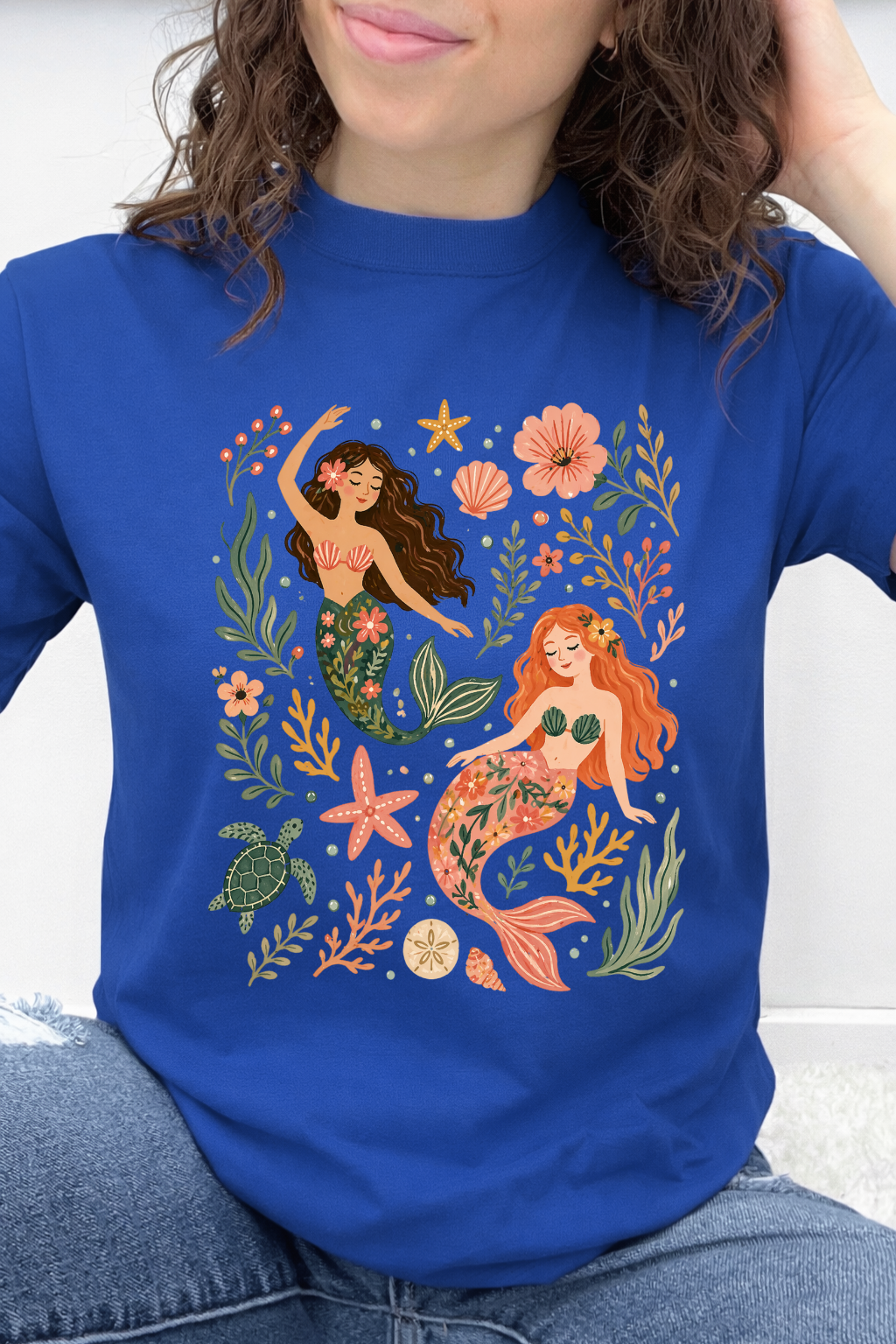 Seaside Mermaid Sisters Graphic Collection