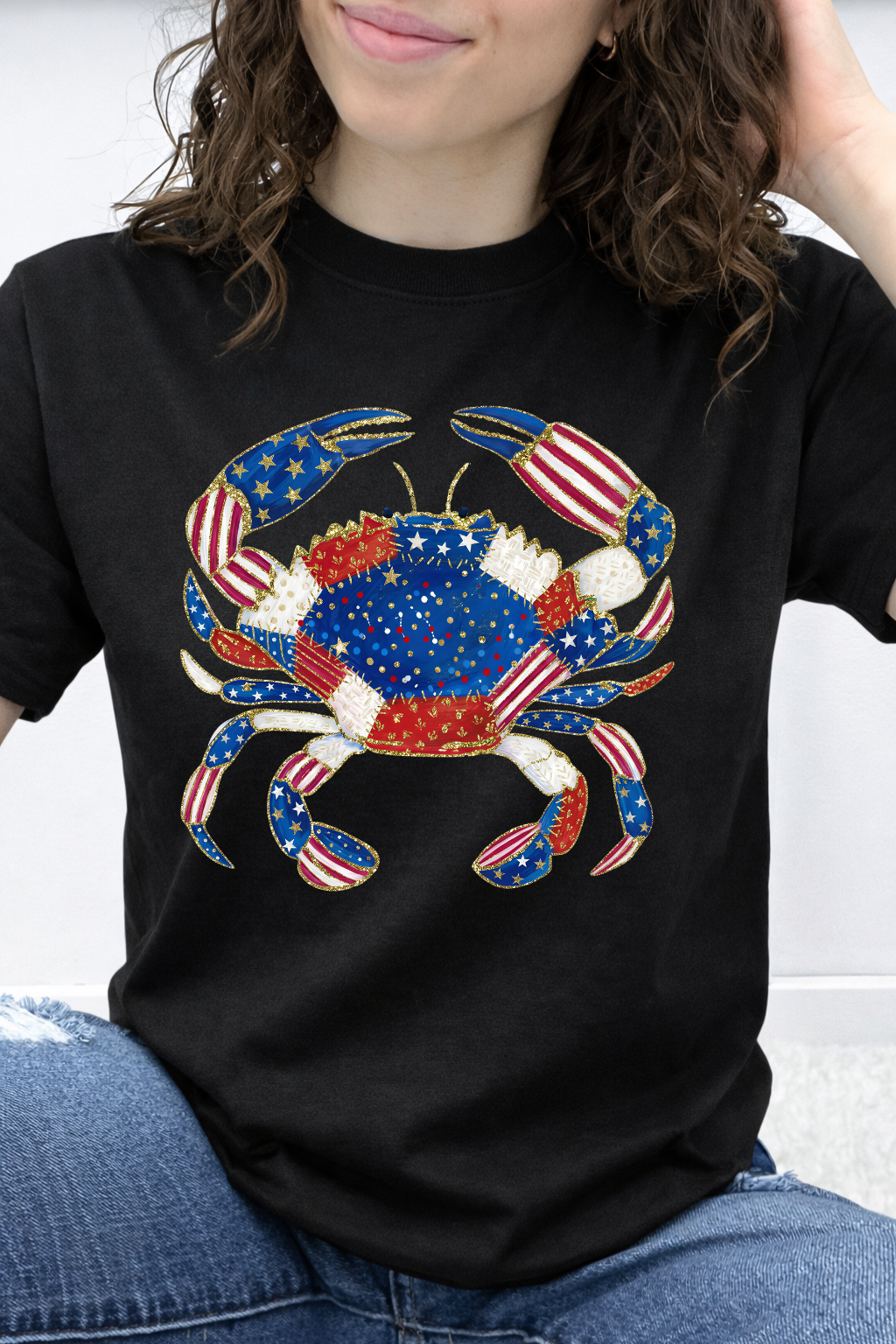 Americana Patchwork Crab Graphic Collection
