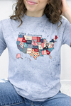 Navy Color Blast Tee