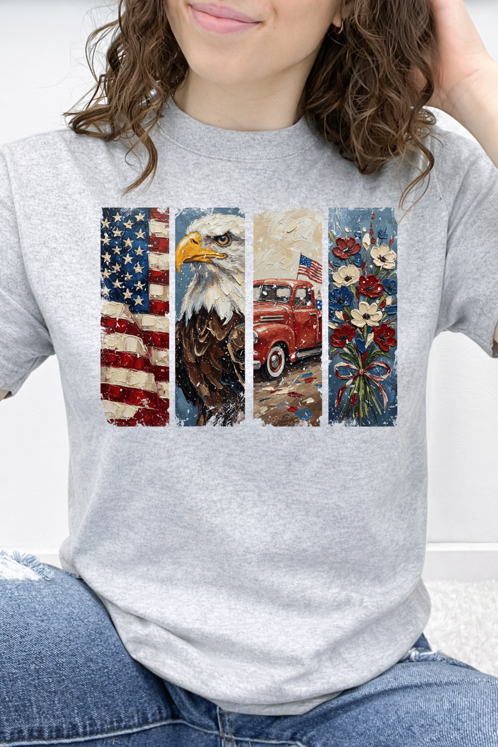 Vintage Patriotic Panels Graphic Collection