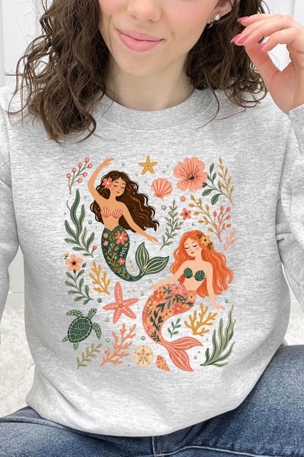 Seaside Mermaid Sisters Graphic Collection