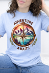 Light Blue Comfort Colors Tee