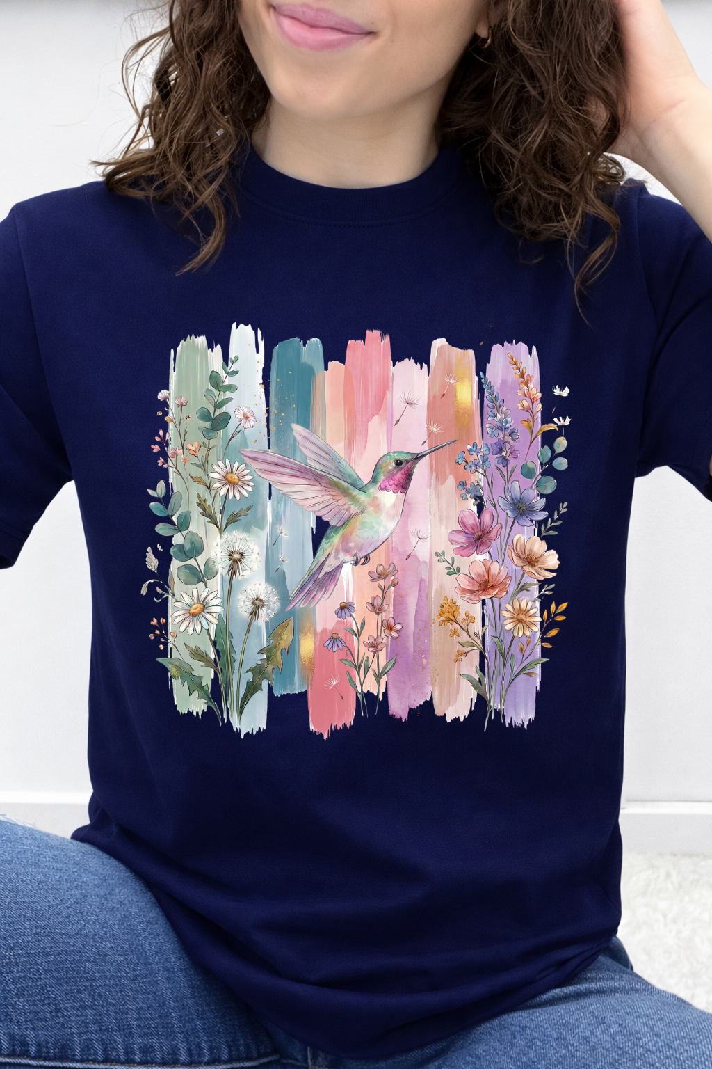 Painted Garden Hummingbird Graphic Collection