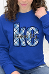 Royal Long Sleeve Tultex Tee