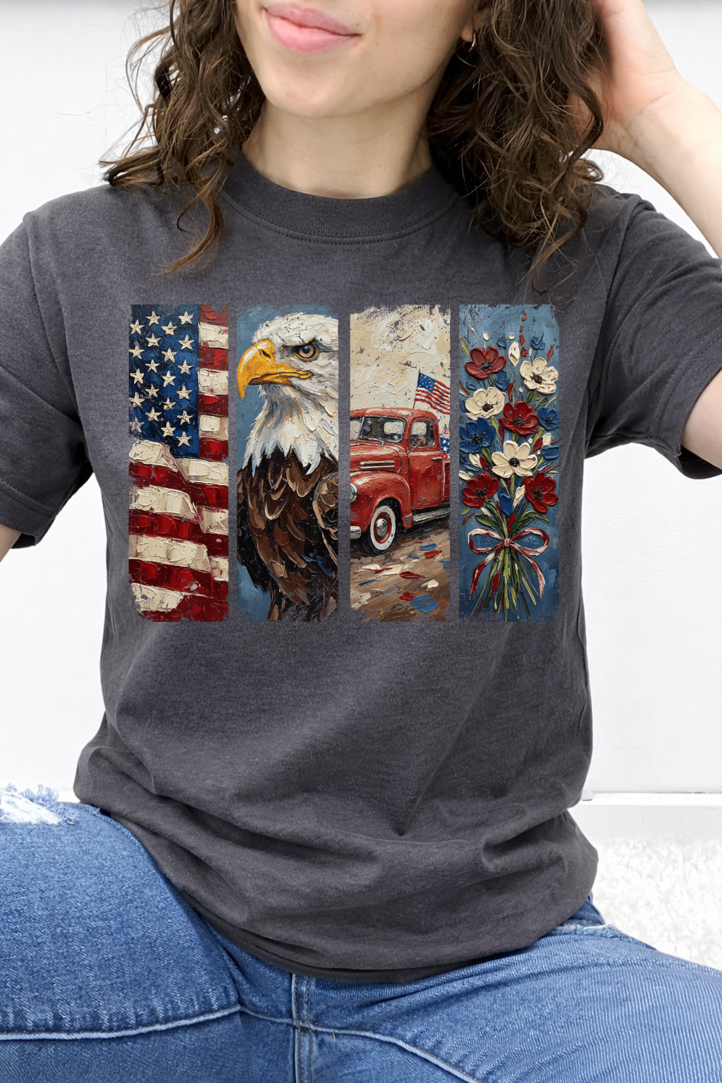 Vintage Patriotic Panels Graphic Collection