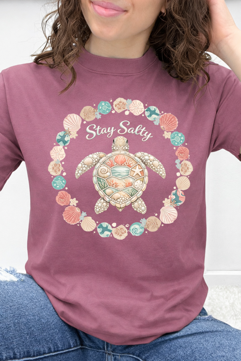 Stay Salty Sea Turtle Graphic Collection