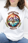White Tultex Tee