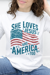 White Tultex Tee