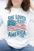 She Loves Jesus and America Too Graphic Collection