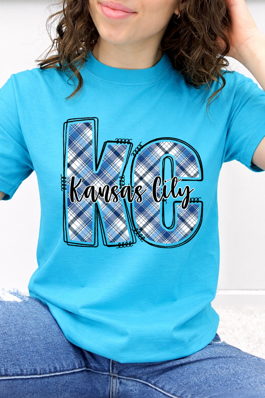 Kansas City Plaid KC Graphic Collection