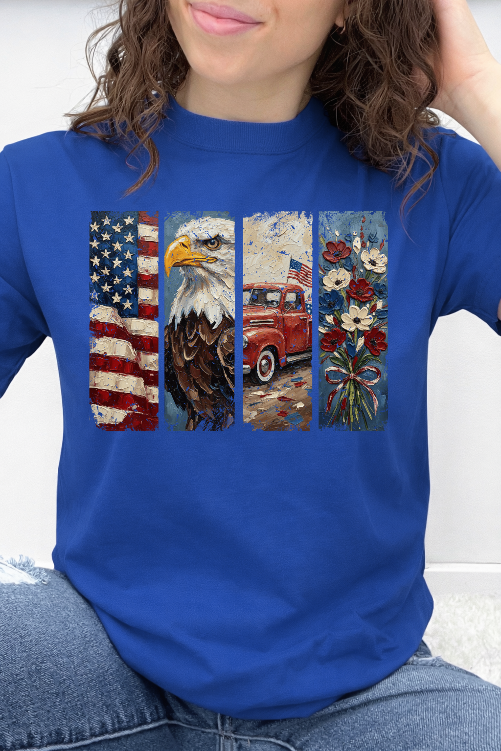 Vintage Patriotic Panels Graphic Collection
