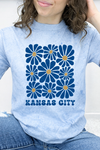 Blue Color Blast Tee