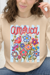 Sand Gildan Sweatshirt
