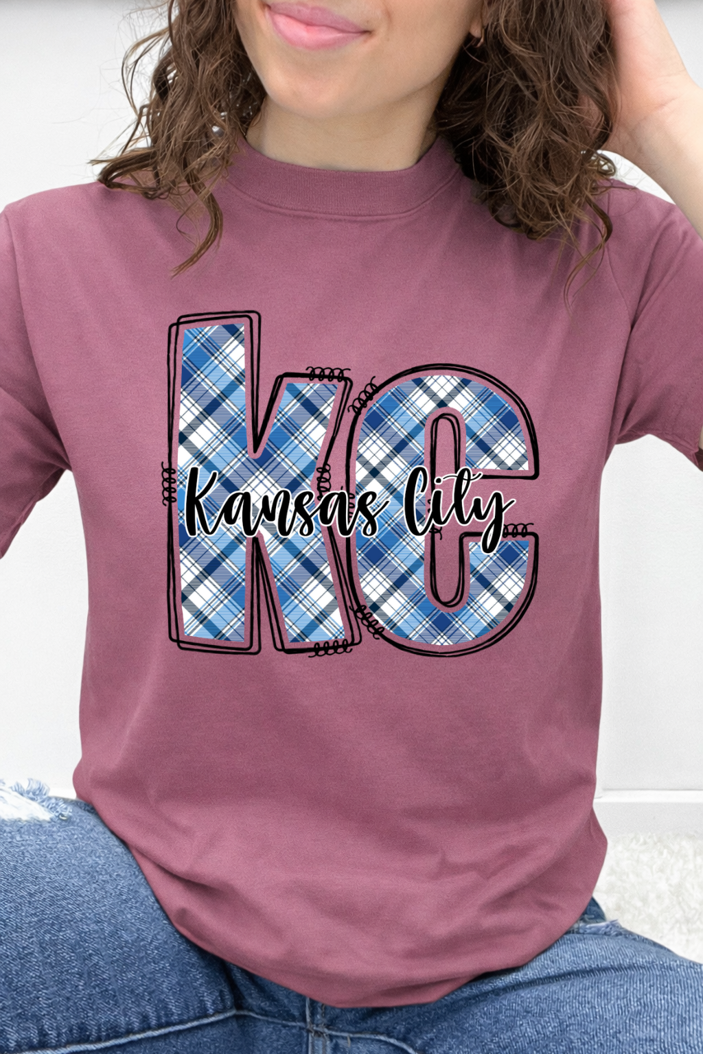 Kansas City Plaid KC Graphic Collection