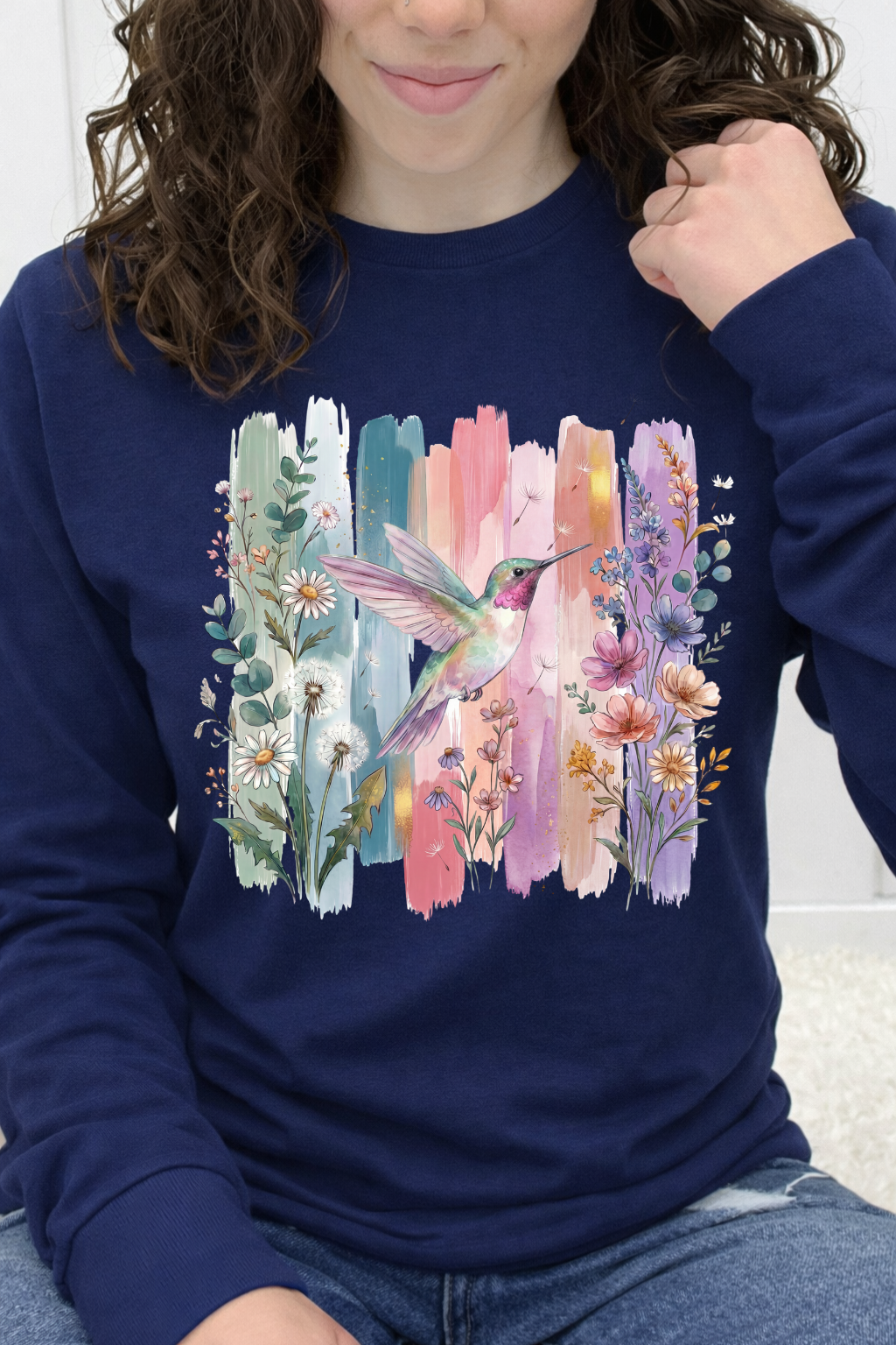 Painted Garden Hummingbird Graphic Collection