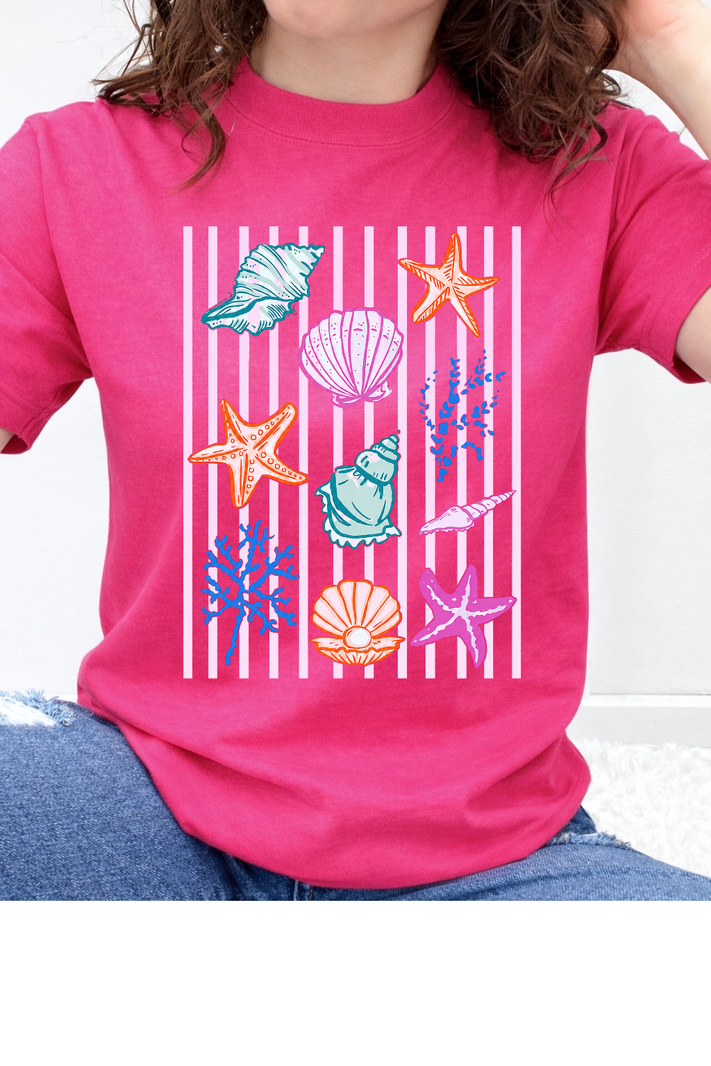 Coastal Treasure Striped Graphic Collection
