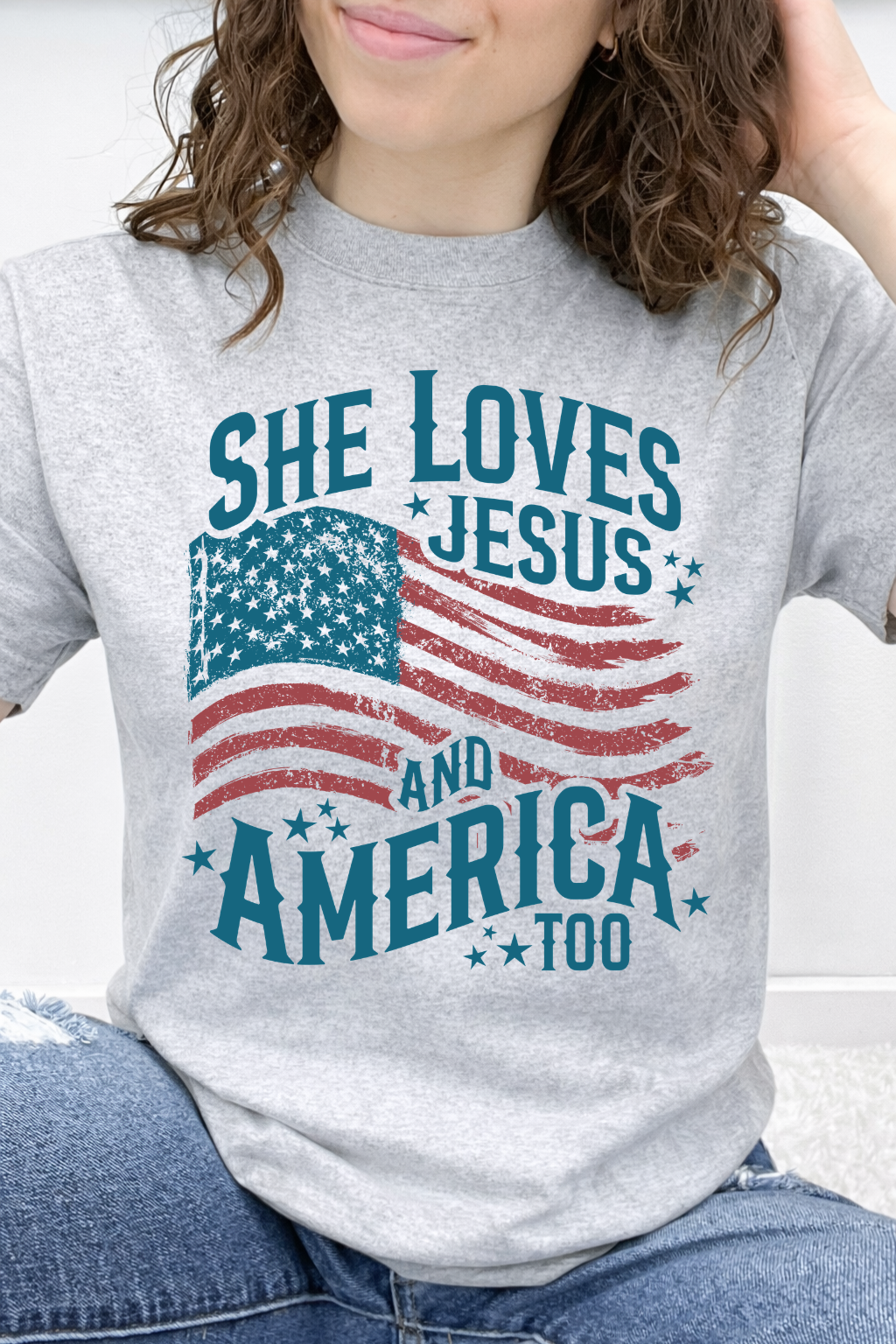 She Loves Jesus and America Too Graphic Collection