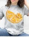 Grey Color Blast Tee