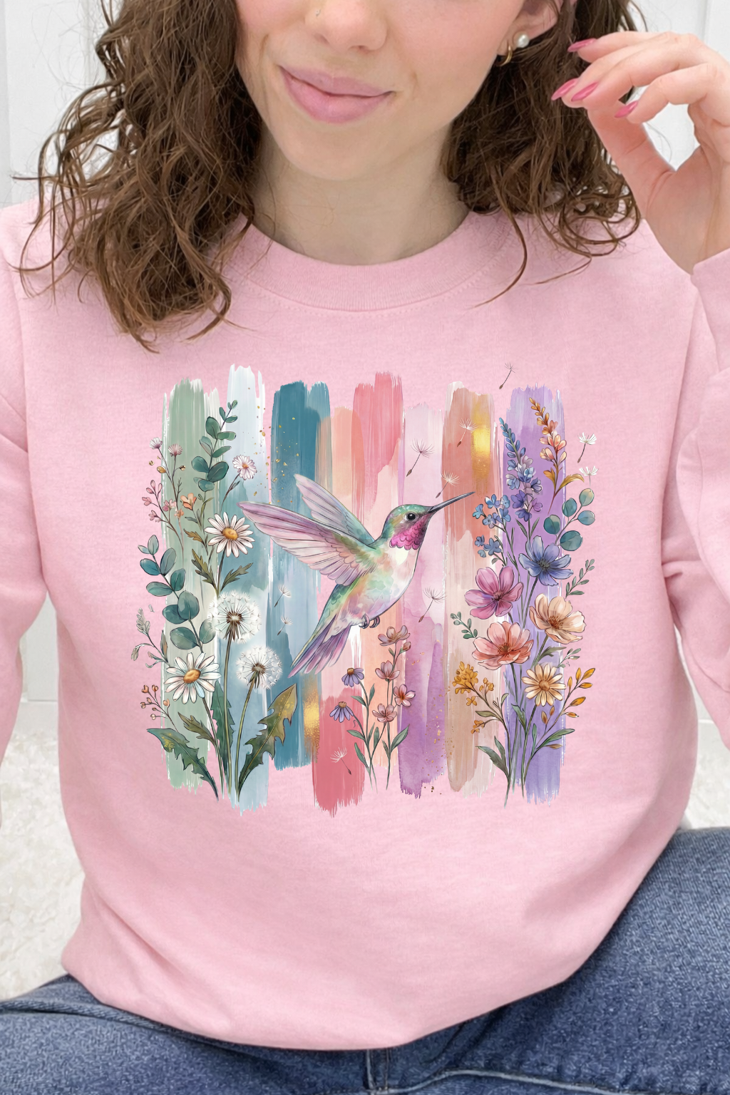 Painted Garden Hummingbird Graphic Collection