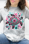 Grey Color Blast Tee