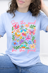 Light Blue Comfort Colors Tee
