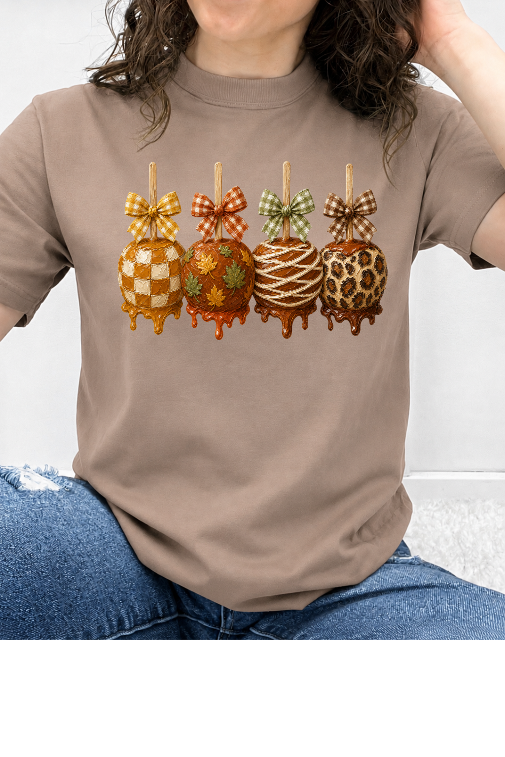 Sweet Fall Caramel Apples Graphic Collection