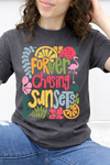 Charcoal Comfort Colors Tee