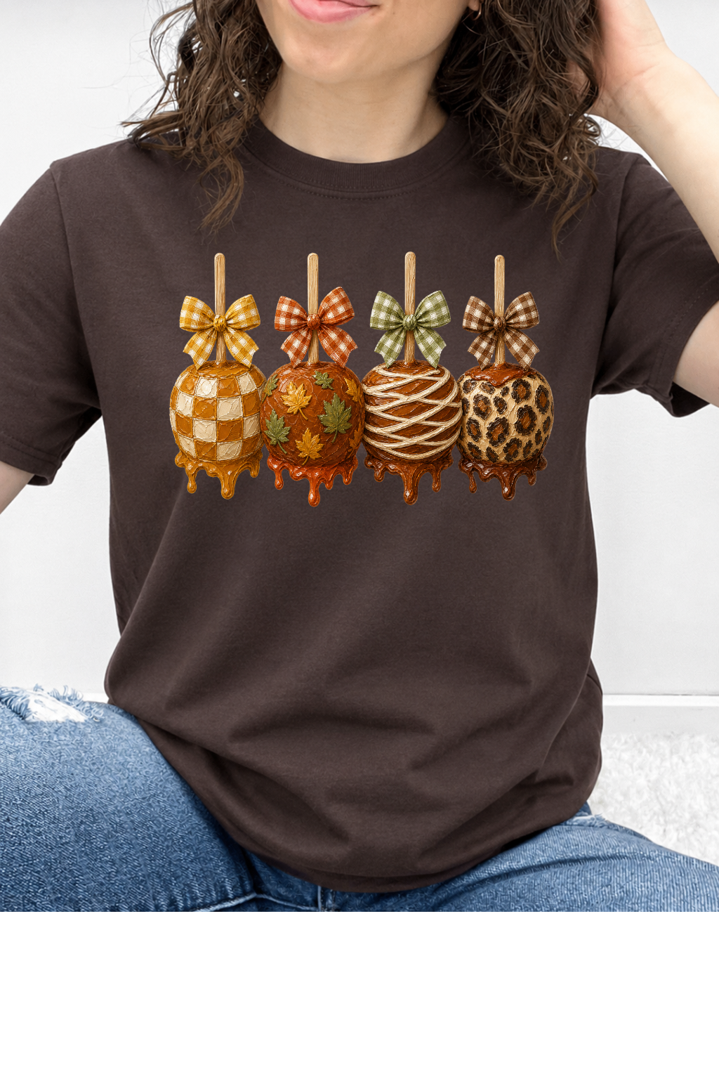 Sweet Fall Caramel Apples Graphic Collection