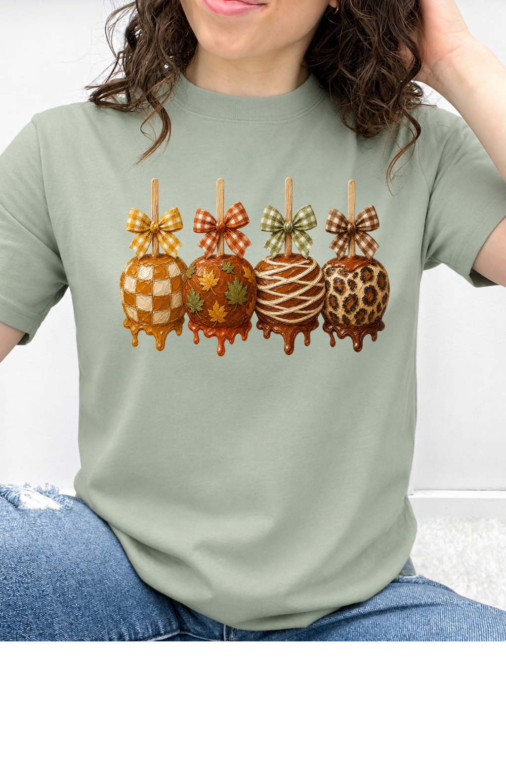 Sweet Fall Caramel Apples Graphic Collection