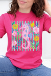 Fuchsia Gildan Tee