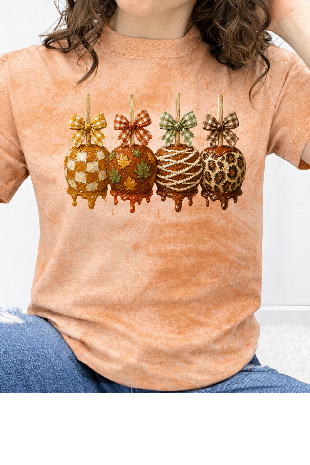 Sweet Fall Caramel Apples Graphic Collection
