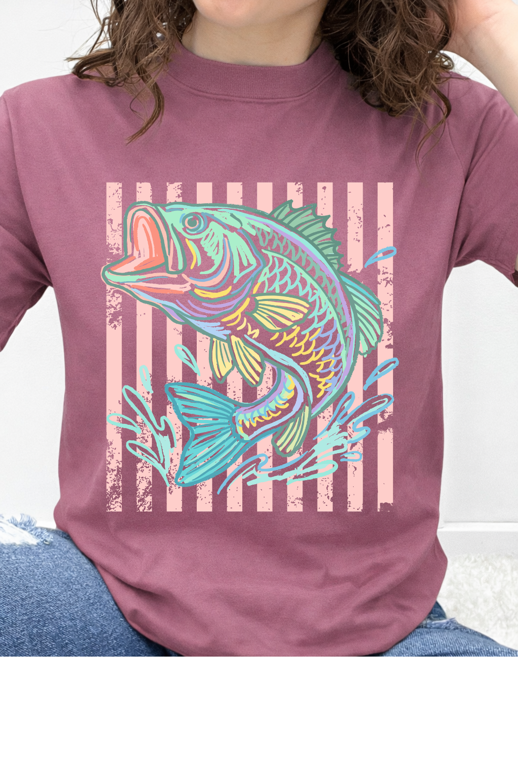 Pastel Bass Splash Graphic Collection