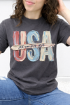 Charcoal Comfort Colors Tee