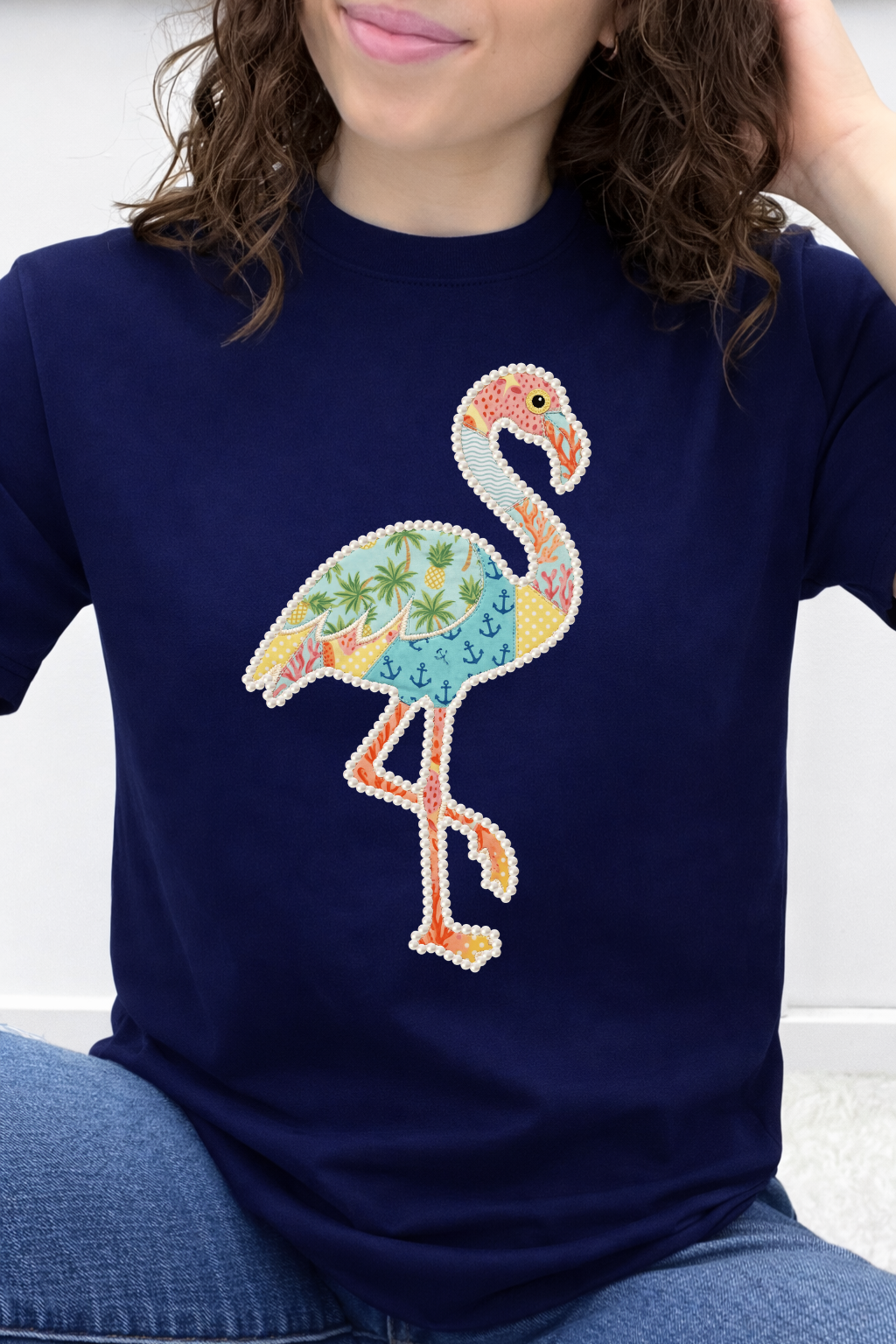Patchwork Paradise Flamingo Graphic Collection