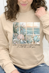 Sand Long Sleeve Tultex Tee