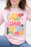 Pink Tultex Tee