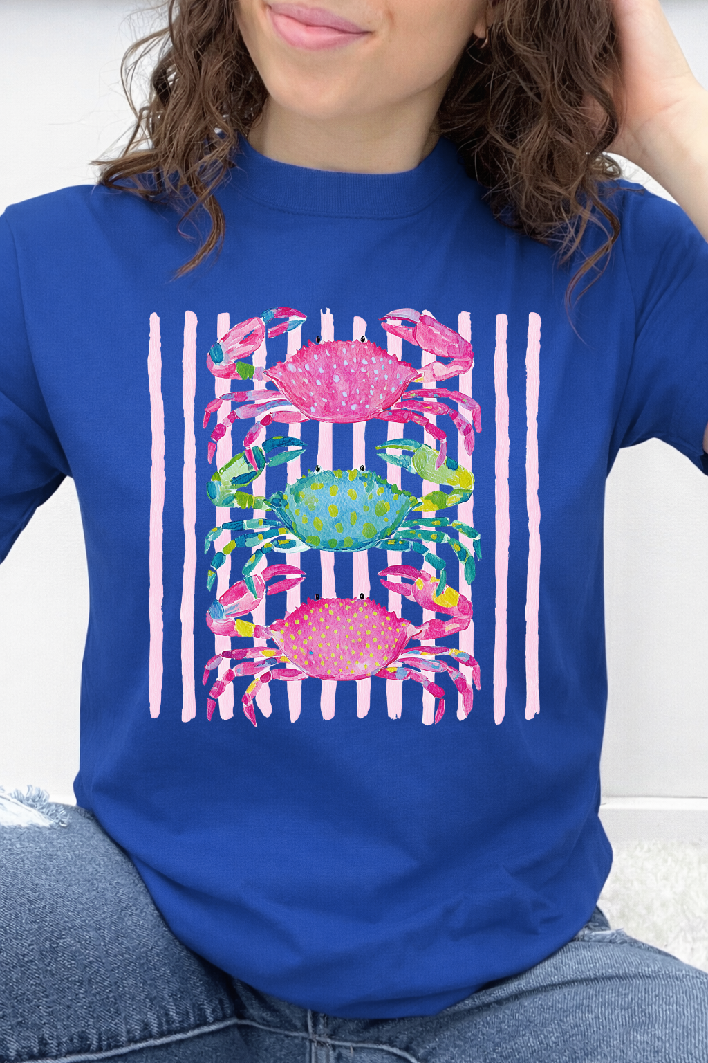 Striped Triple Crab Stack Graphic Collection