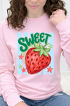 Pink Long Sleeve Gildan Tee