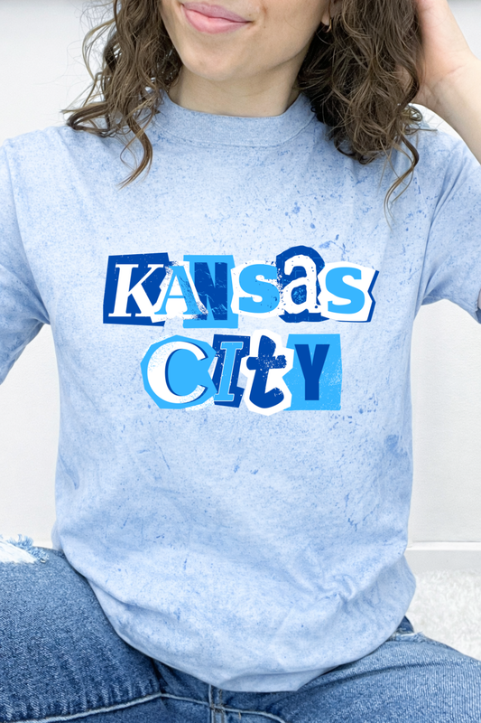 Kansas City Collage Letter Graphic Collection