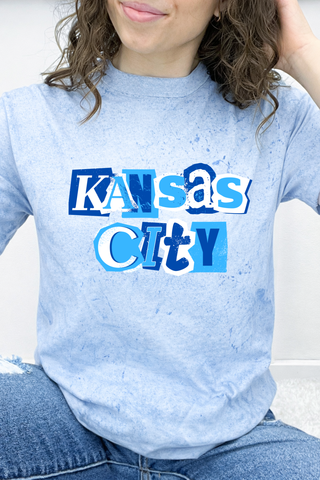 Kansas City Collage Letter Graphic Collection