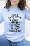 Light Blue Comfort Colors Tee