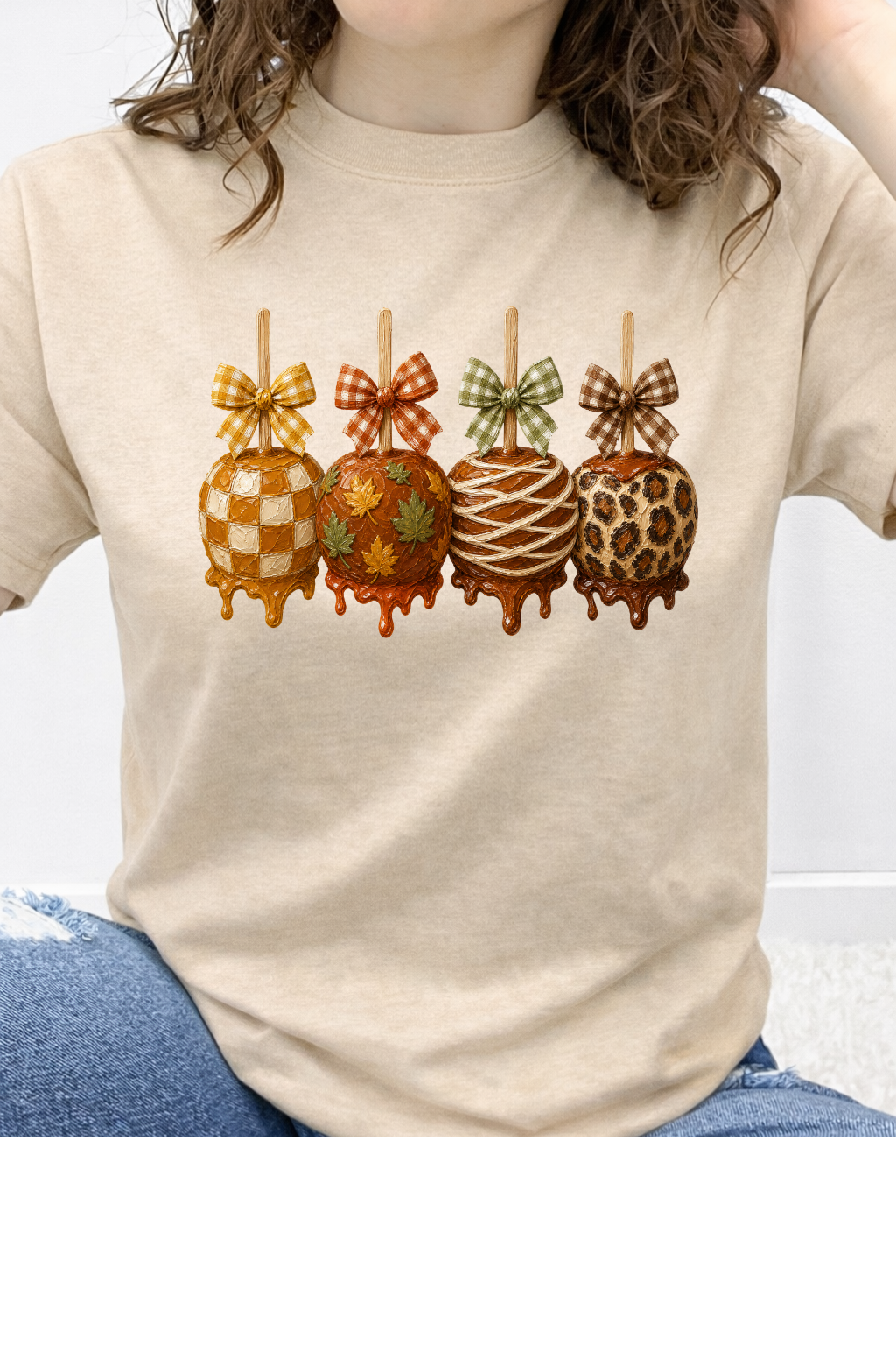 Sweet Fall Caramel Apples Graphic Collection
