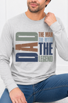 Grey Long Sleeve Gildan Tee