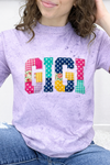 Purple Color Blast Tee