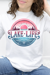 White Tultex Tee