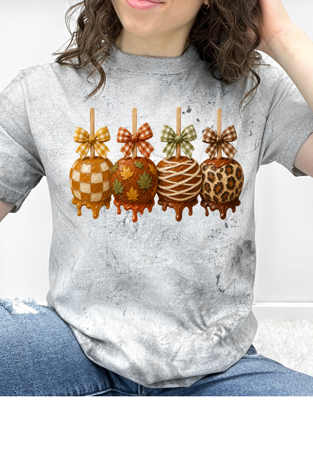 Sweet Fall Caramel Apples Graphic Collection