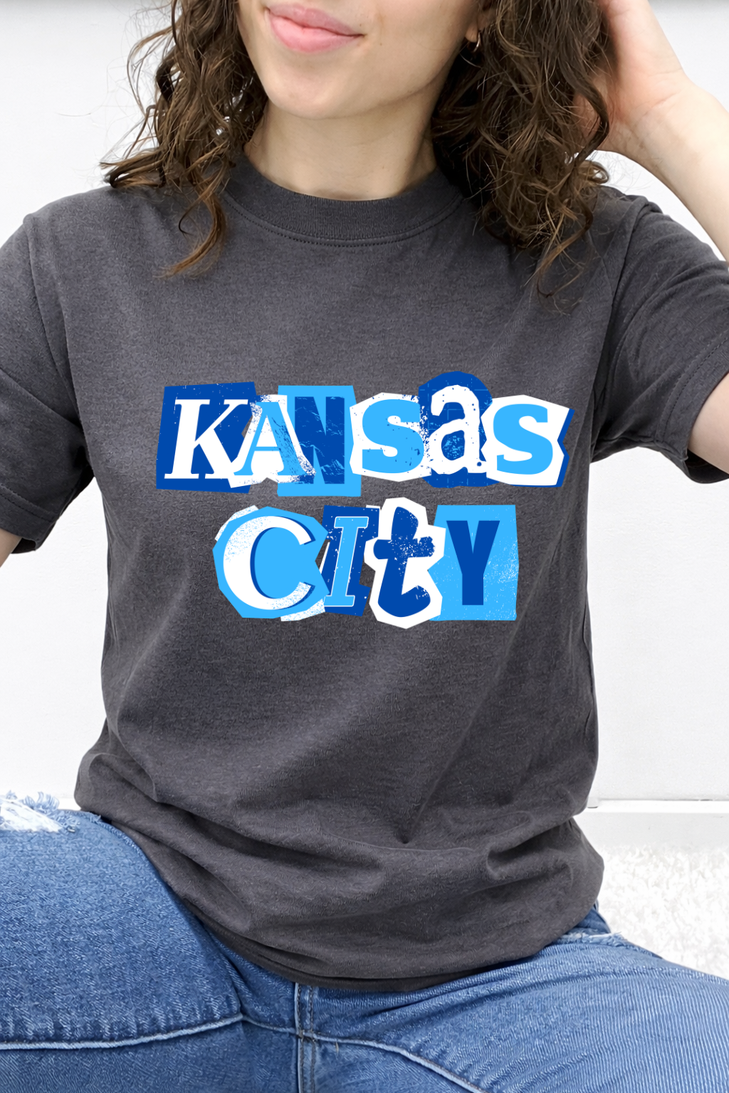 Kansas City Collage Letter Graphic Collection