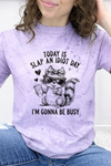 Purple Color Blast Tee