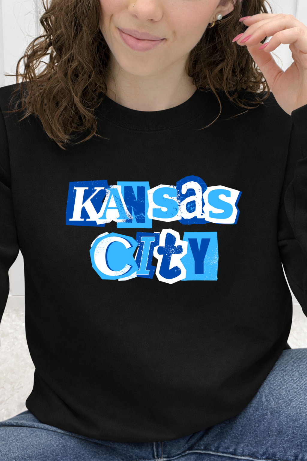Kansas City Collage Letter Graphic Collection