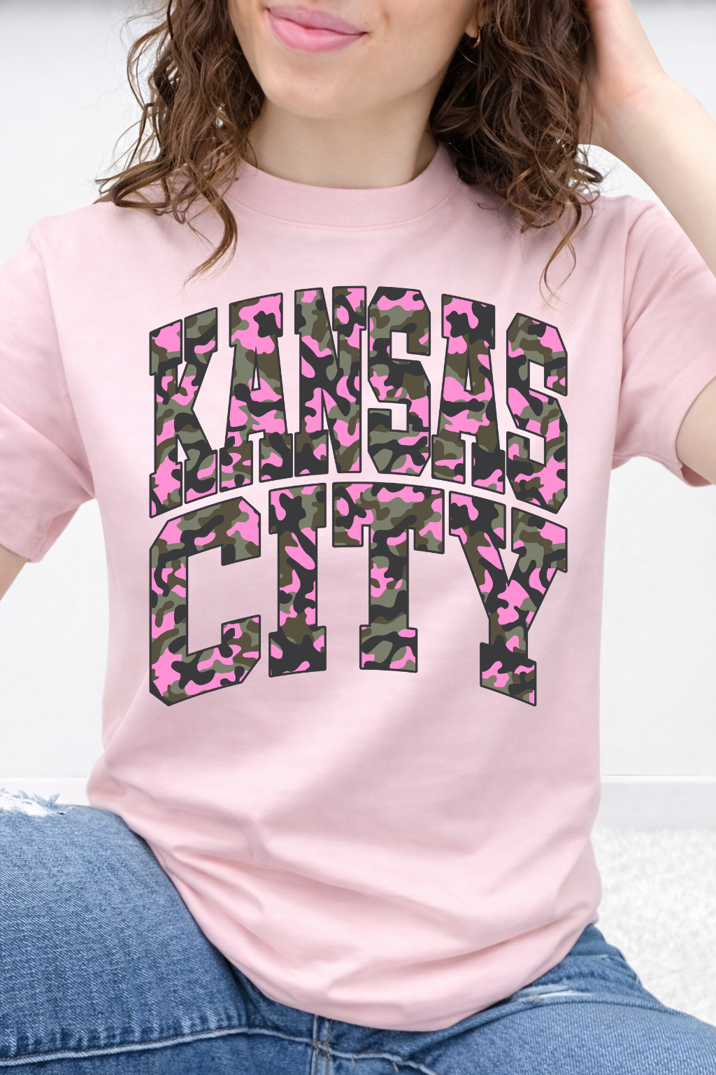 Kansas City Pink Camo Graphic Collection